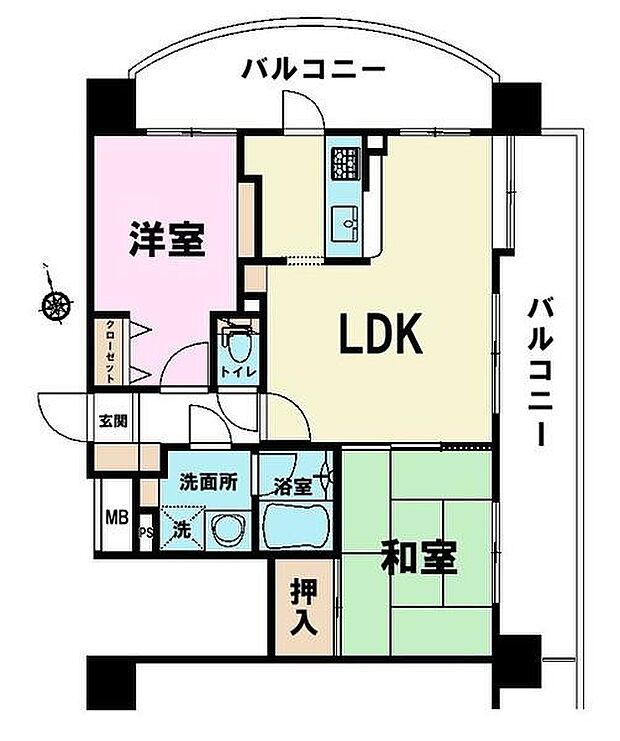 間取り図では、この物件の魅力はなかなか伝わらないかもしれません。ご見学可能ですので、お気軽にお問合せ下さいませ。