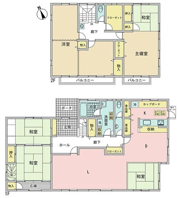 延べ床面積広々約75坪！