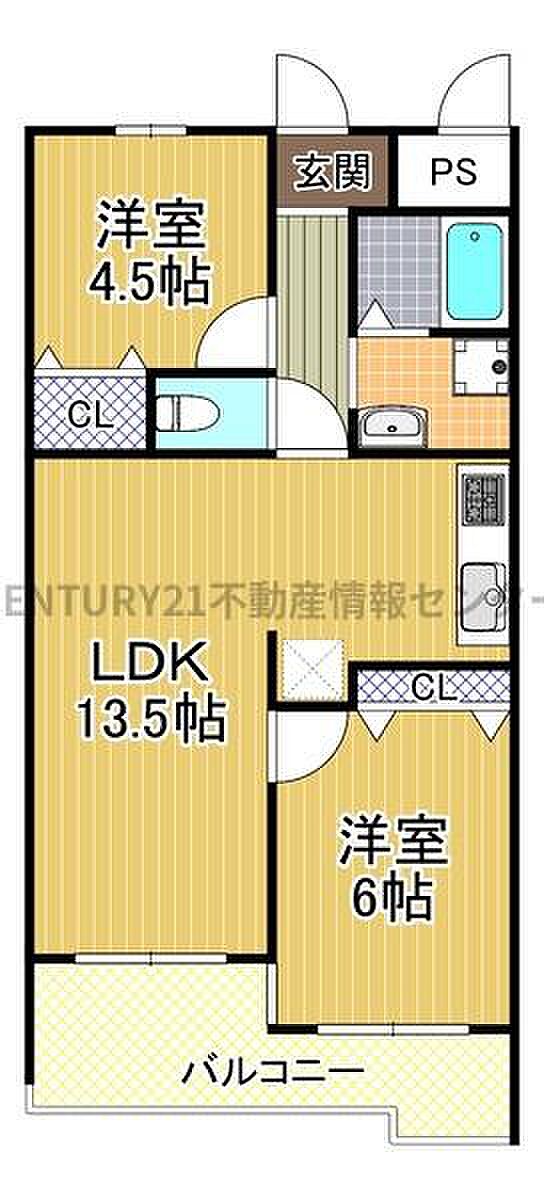 フルリノベーション工事済みです！（令和5年4月末完了）●2ＬＤＫ●専有面積51．79平米●バルコニー面積7．99平米