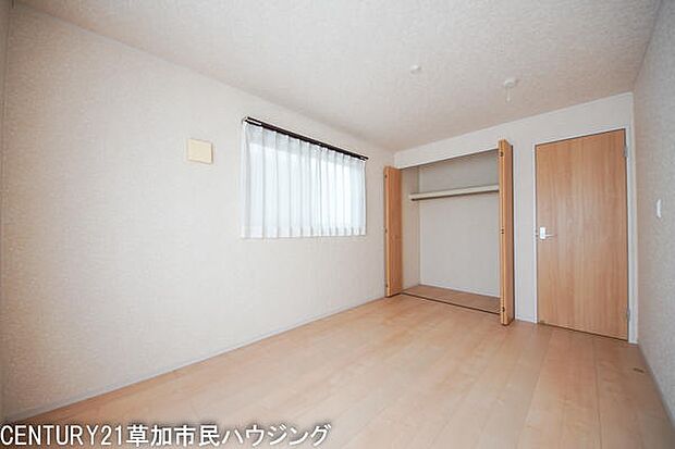 各お部屋ごとに設けられた収納は住みやすさへのこだわりです