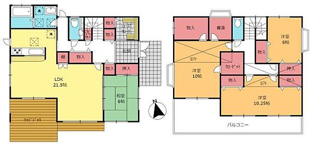 5LDKに間取り変更も可能