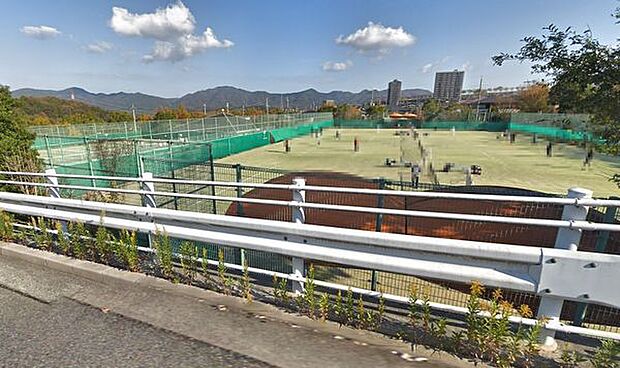 大原山公園テニスコートまで715m、大原山公園テニスコート（神戸市北区大原2丁目）