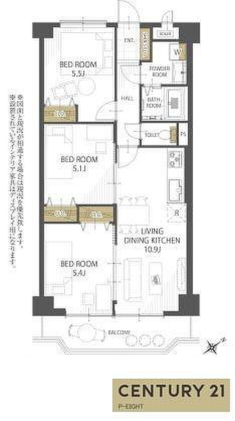 家事動線の考えられたちょうどいい間取り