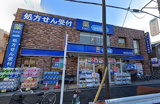 ハックドラッグ横浜南太田店まで795m