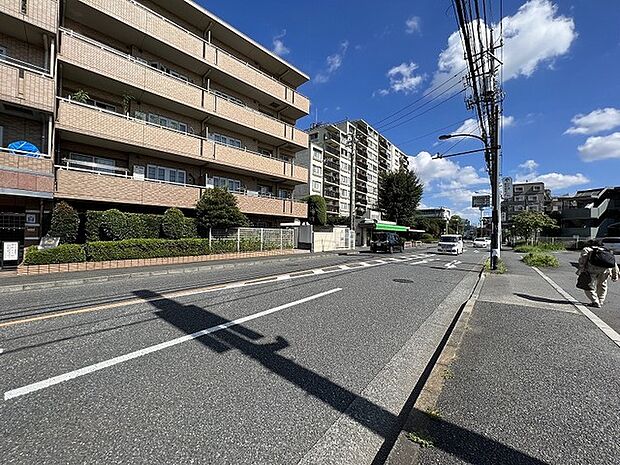 前面道路