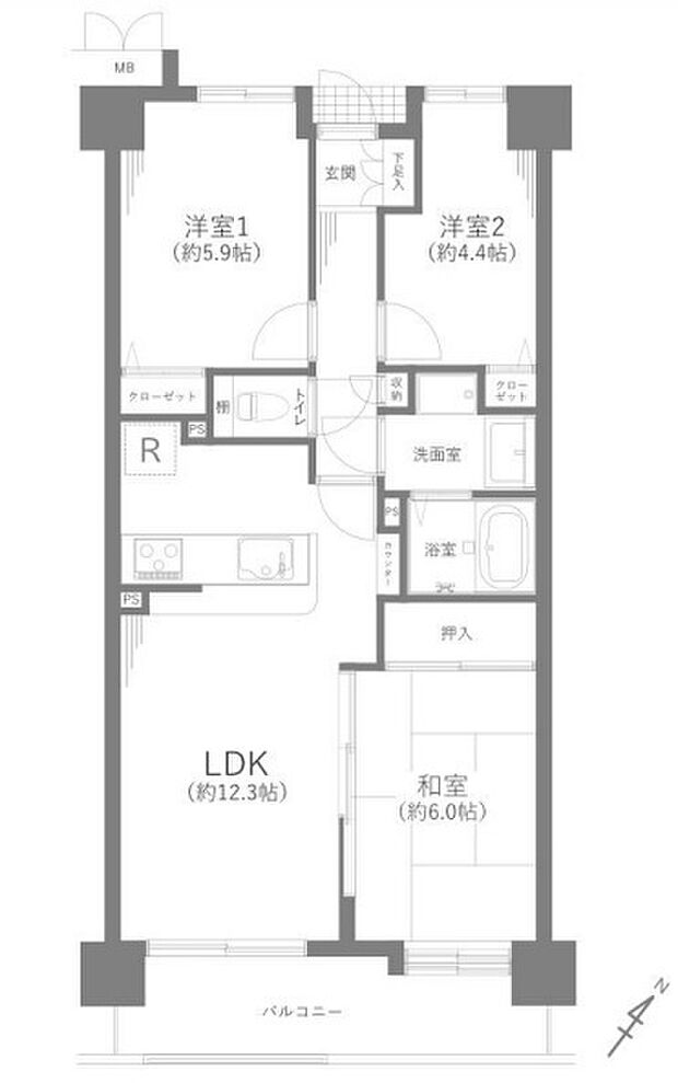 図面と現況が異なる場合は現況を優先させていただきます。 