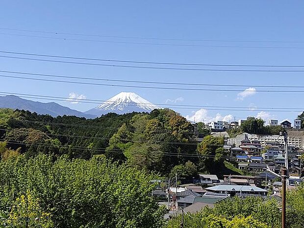 富士山眺望良好
