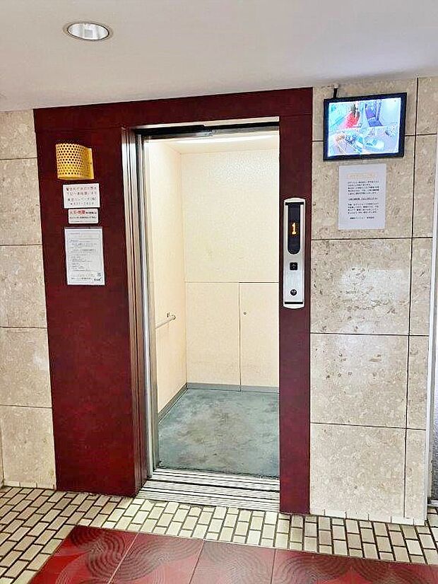 エレベーター付きなので安心です。