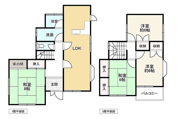 ＪＲ播但線 福崎駅まで 神姫レストラン前バス停 徒歩8分(4LDK)の間取り