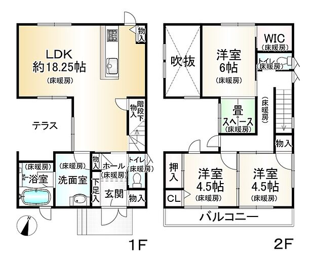 地下鉄西神・山手線 湊川公園駅まで 徒歩17分(3LDK)の間取り