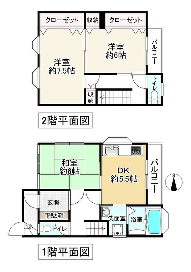 阪急箕面線 箕面駅まで 徒歩10分(3DK)の間取り