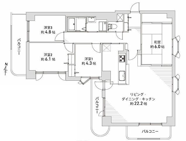 ホームズ 札幌市中央区の 4ldk以上の中古マンション 中古マンション物件一覧 購入情報