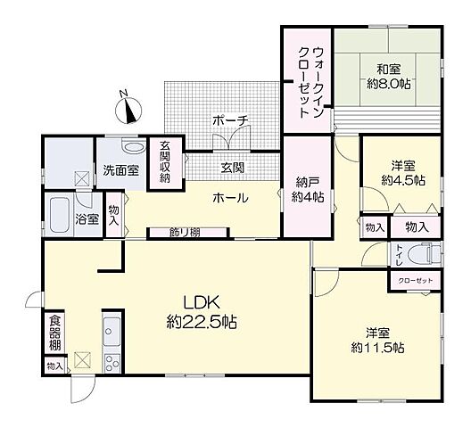 間取り 岡山市東区西大寺松崎