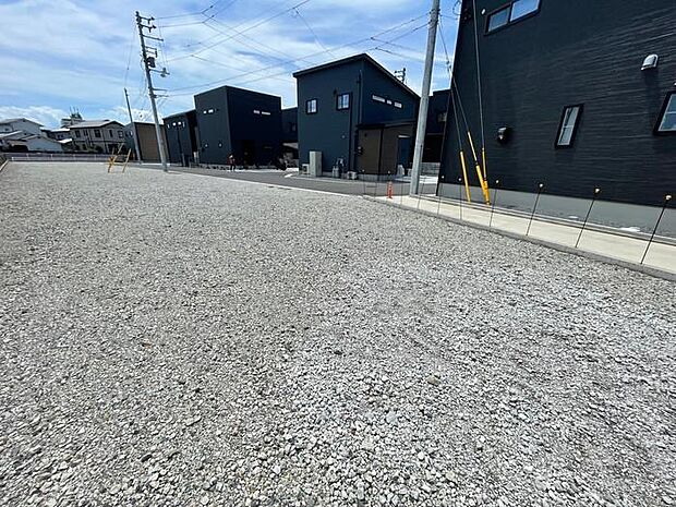 更地の状態ですので、土地の状態が確認できて安心です♪