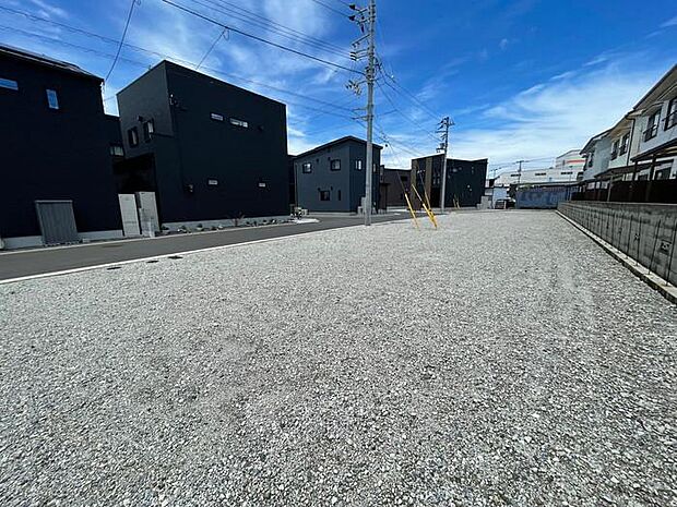 周辺は新築住宅が次々と建築されています!