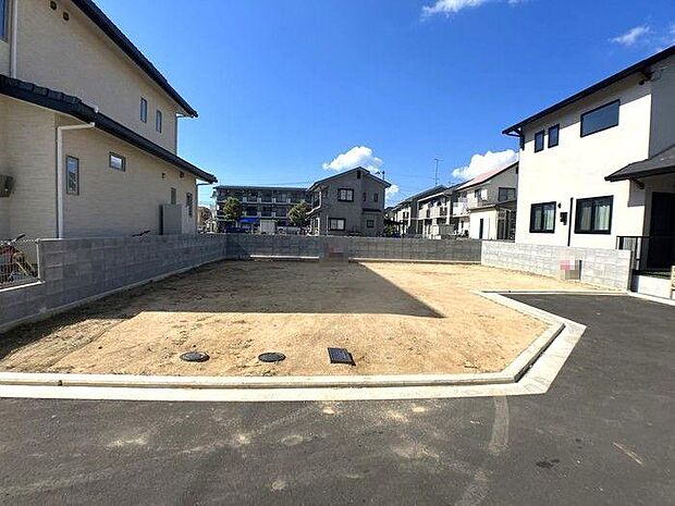 更地の状態ですので、土地の状態が確認できて安心です♪