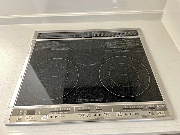 IHクッキングヒーターでお手入れ楽々♪