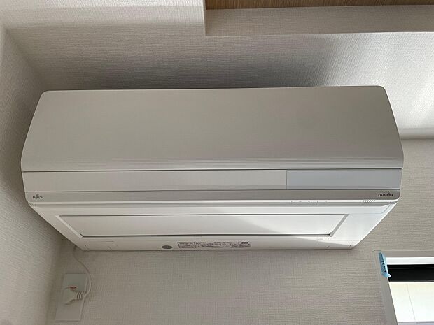 LDKには大容量のエアコンが標準で設置してあります。