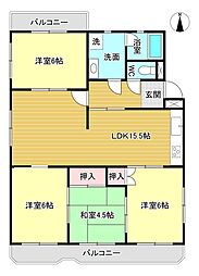 間取図画像 4LDK