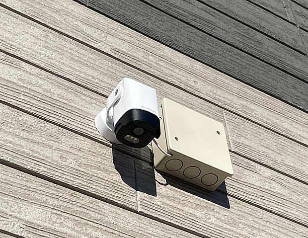 スマートホンで確認できる防犯カメラが標準装備♪