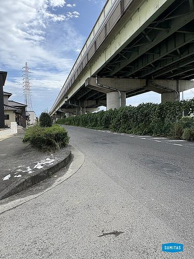 前面道路