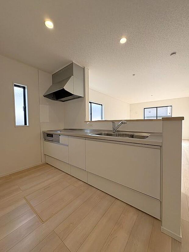 シンプルで使い易いシステムキッチンで毎日の料理が快適に♪料理時間がもっと楽しくなりそうです♪