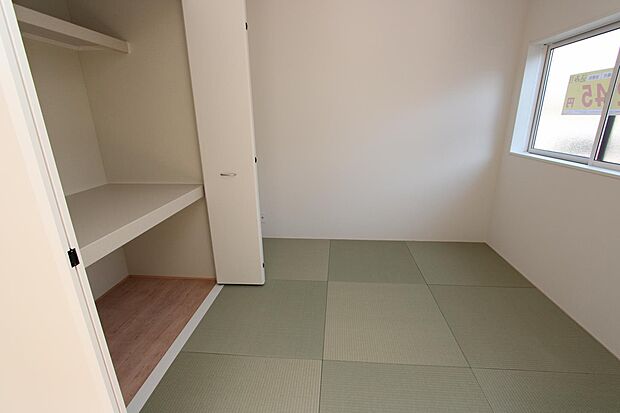 急なお客様が来ても安心な和室スペースは一つあると便利です♪