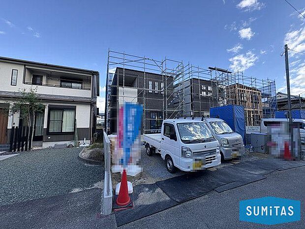 約3畳の洗面脱衣室は、洗濯や身支度がしやすく、家族みんながゆったり使えるちょうどいい広さです♪