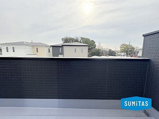 南東向きバルコニー◎