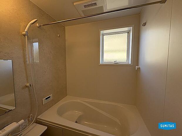 浴室乾燥機付きで雨の日のお洗濯も助かります♪