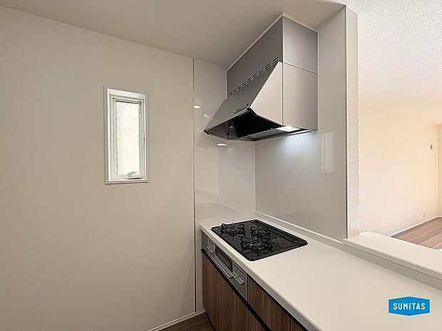 3口コンロ付きでお料理もはかどる◎