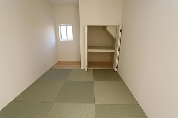 急なお客様が来ても安心な和室スペースは一つあると便利です♪