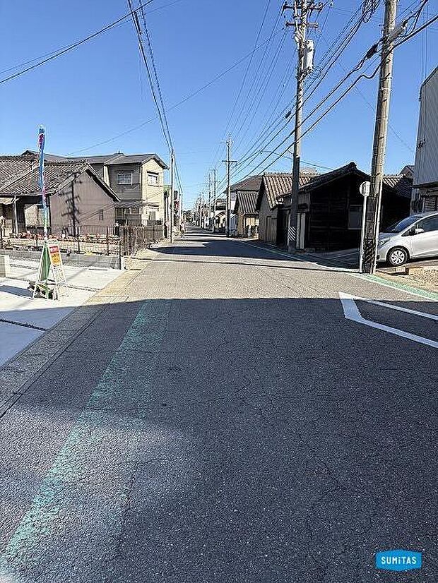 前面道路は幅員約7.2m