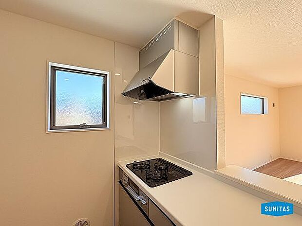 3口コンロ付きでお料理も楽しく◎