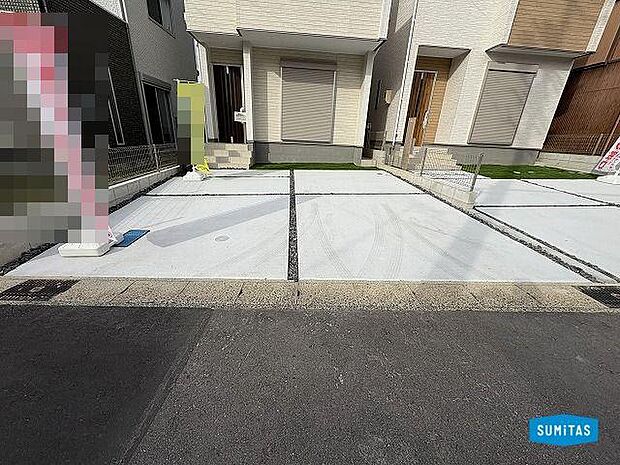 並列2台駐車可(車種によります)