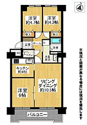 間取図画像 3LDK