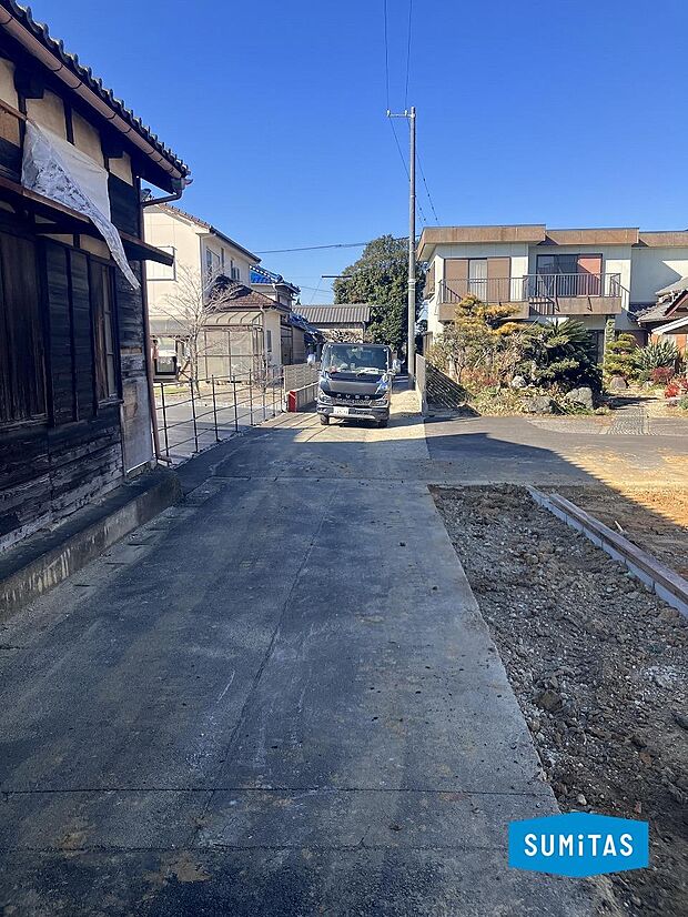 前面道路