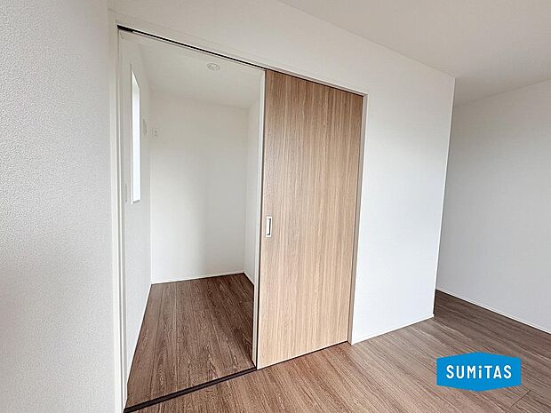 ウォークインクローゼット付き♪