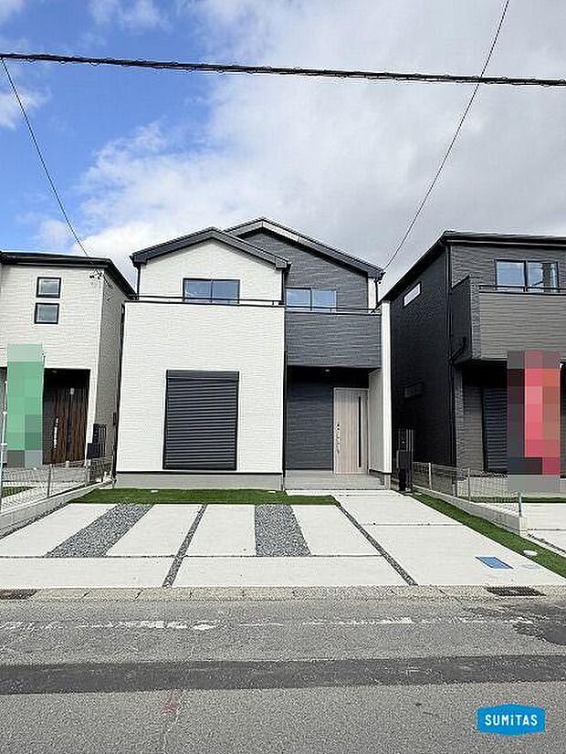 モダンな印象のおうち♪