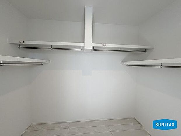 収納豊富なWIC付き♪