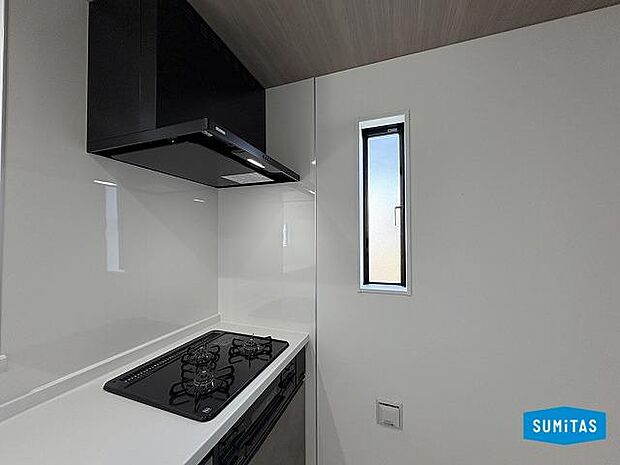 3口コンロ付きでお料理もはかどる◎