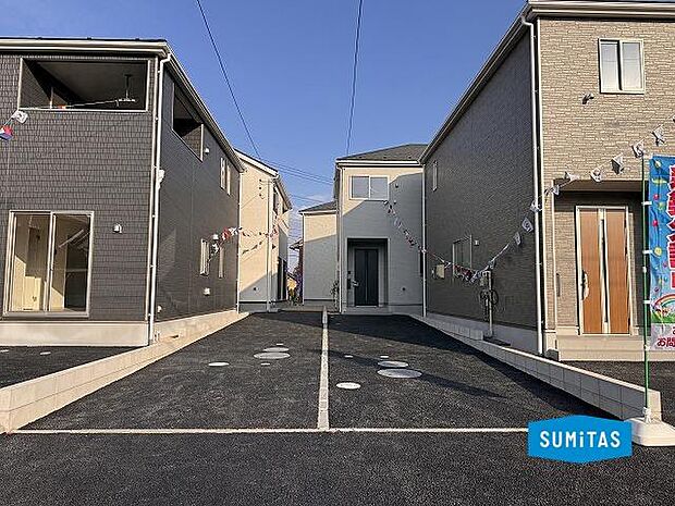 縦列2台駐車可能