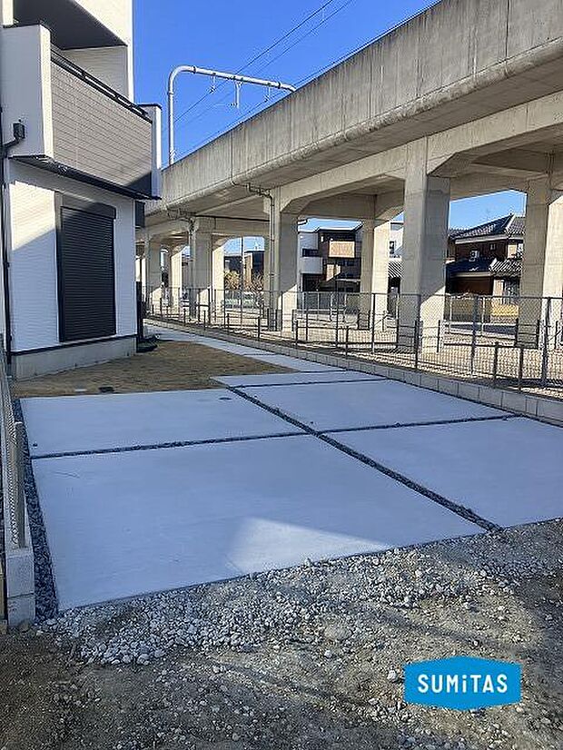 並列2台駐車可(車種によります)