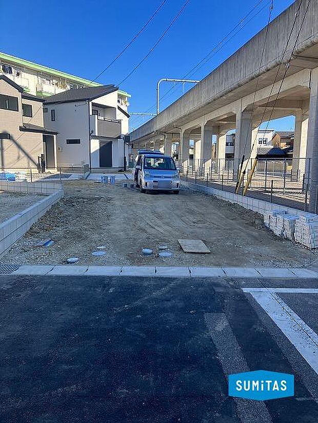 南西側接道部分(2026年1月完成予定)