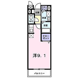 間取図画像 ワンルーム