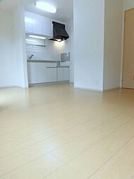 プラシード森岡 102 1階1LDKのリビング/ダイニング