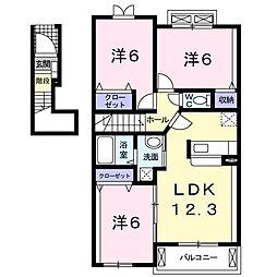 間取図画像 3LDK