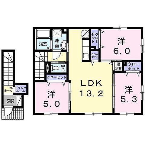 ホームズ でお部屋探し カポサルド 2階 3 3ldk 賃料6 25万円 72 34 賃貸アパート住宅情報 物件番号 取扱い不動産会社 大東建託リーシング株式会社 千歳店