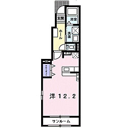 間取図画像 ワンルーム