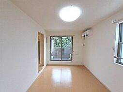 ウエストスワンプＣ 204 2階1LDKのリビング/ダイニング